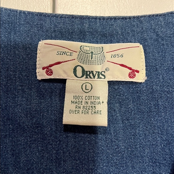 Vintage Orvis embroidered dog vest, hunting, fishing, outdoor size L - Picture 3 of 11